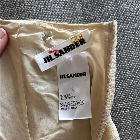 Silk Jil Sander Midi Skirt - Picture 6 of 6
